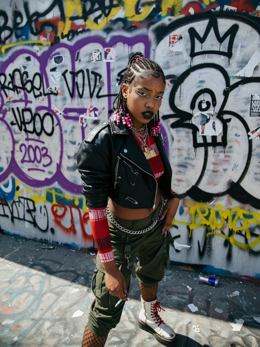 AI fashion editorial created with UltraMuse