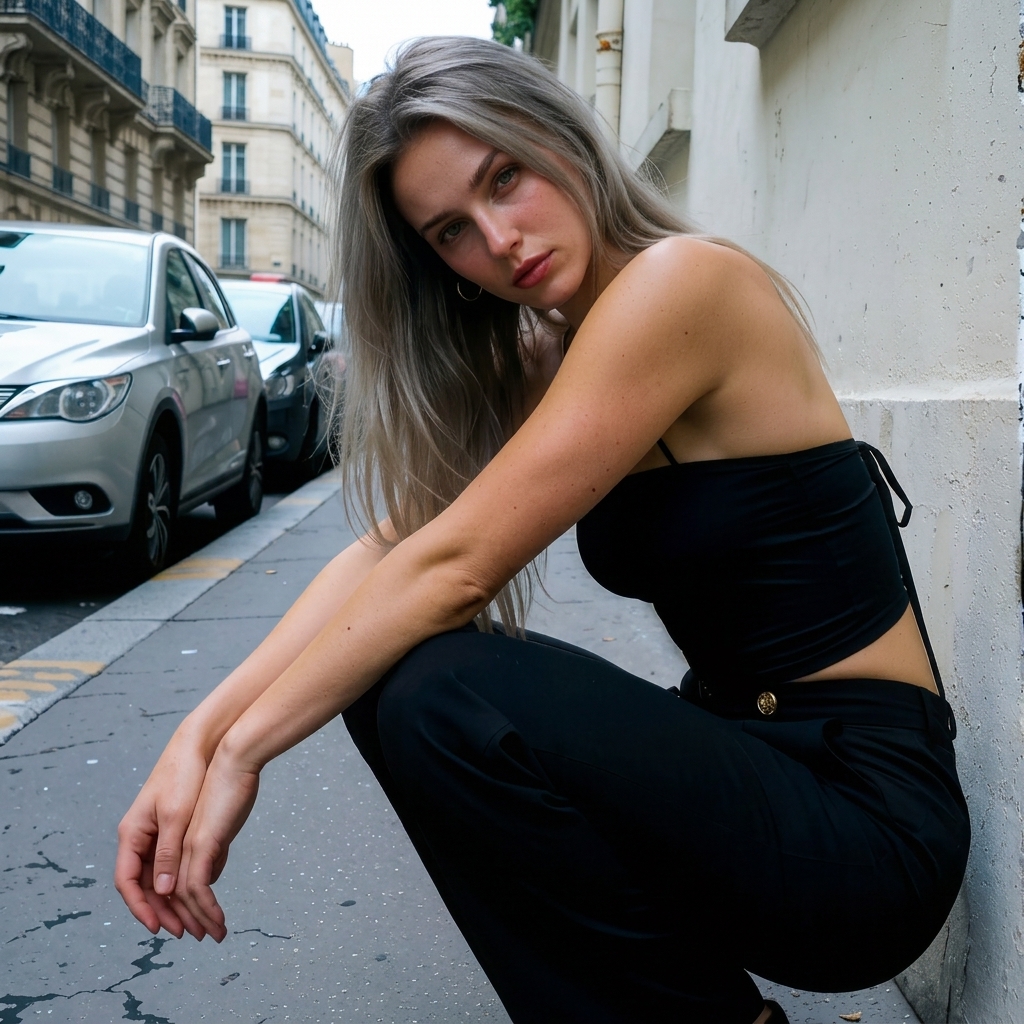 Famegrid Pro model output — Portrait reference