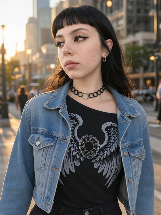 Example character A: Golden hour