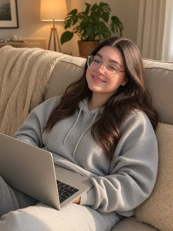 Example character C: At home